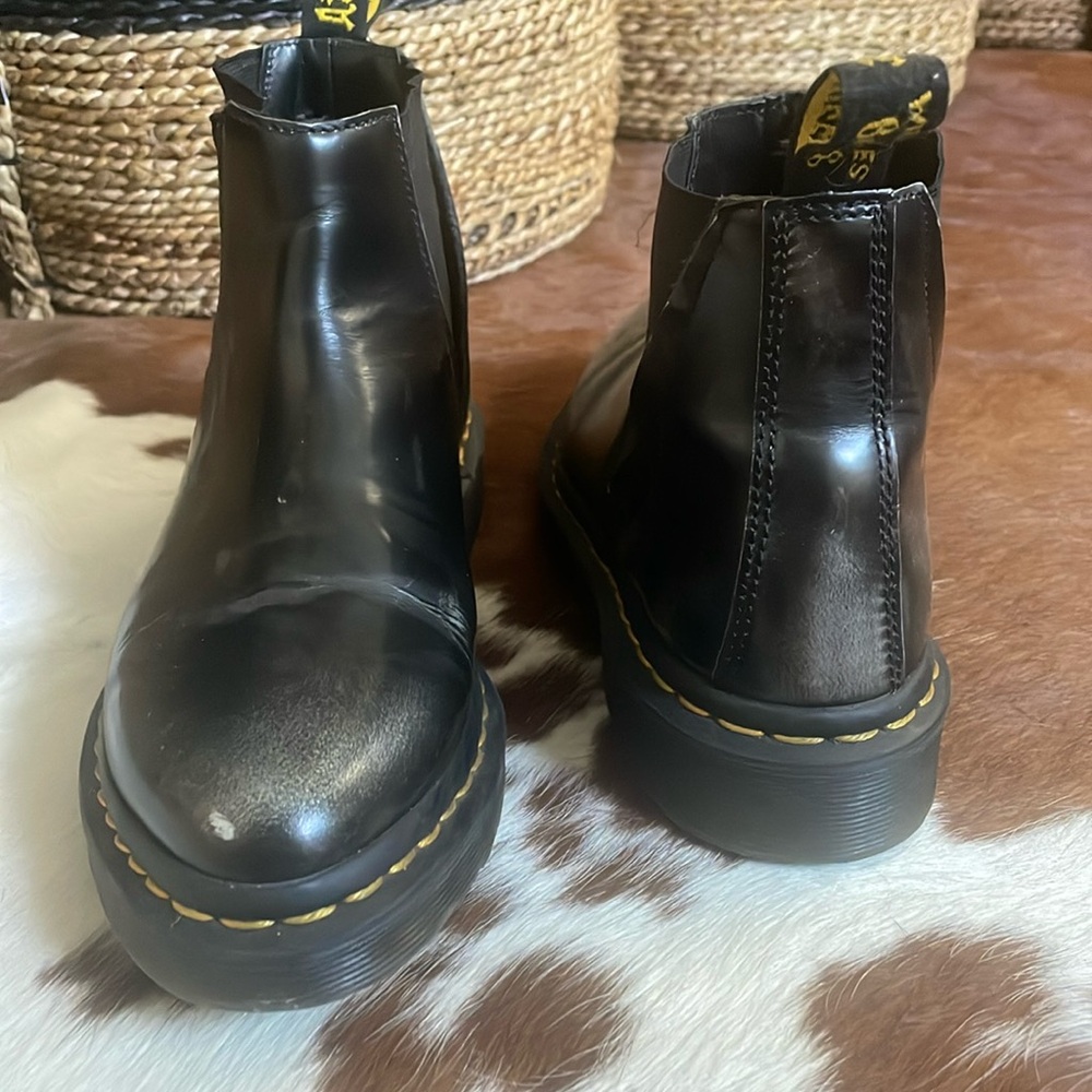 Black dr. Marten boots. Only worn a few times